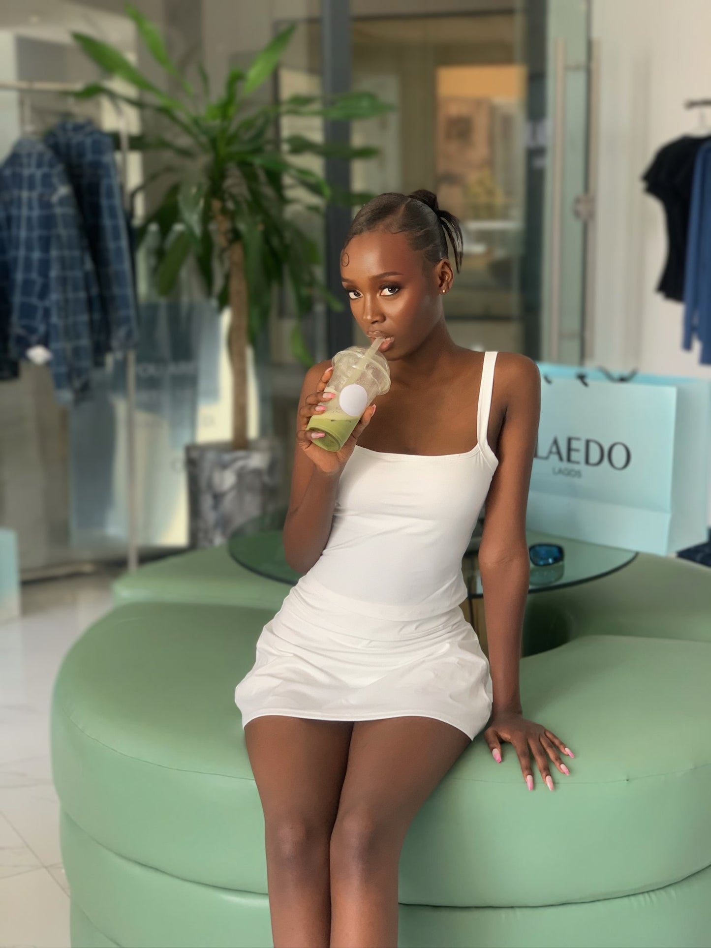 FORM Skirt Set — Coconut