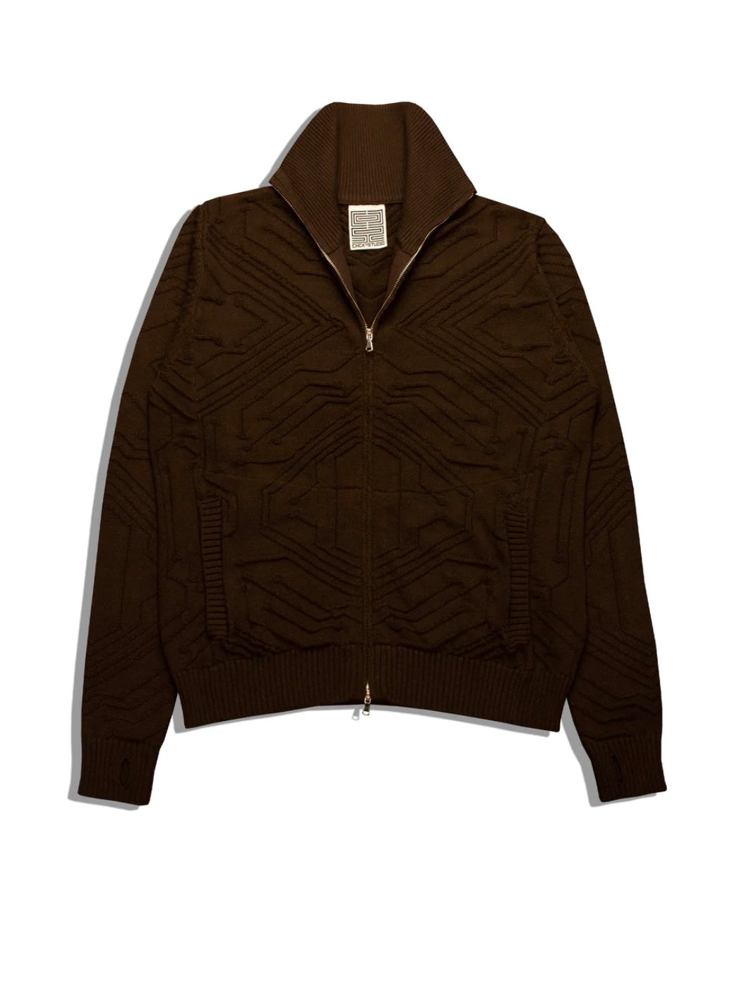 CHCK STUDIO Motherboard Cable Knit Sweater