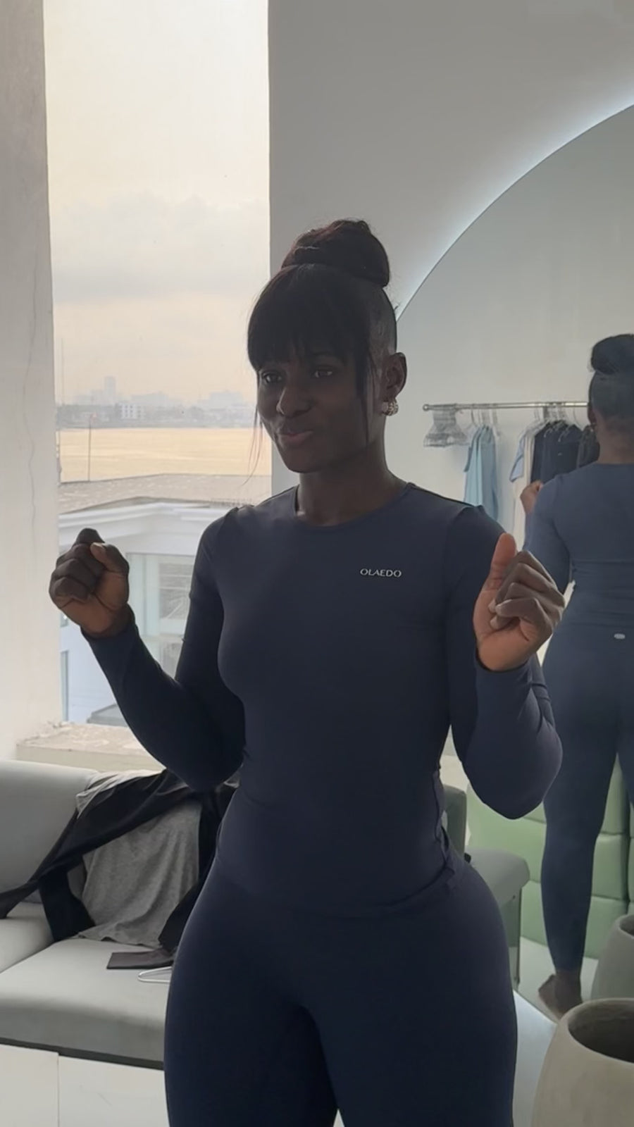 Long Sleeve Contour Top