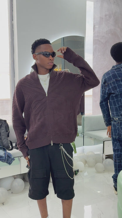 CHCK STUDIO Motherboard Cable Knit Sweater